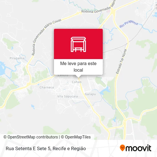 Rua Setenta E Sete 5 mapa