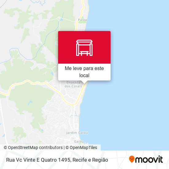 Rua Vc Vinte E Quatro 1495 mapa