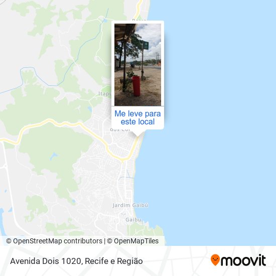 Avenida Dois 1020 mapa