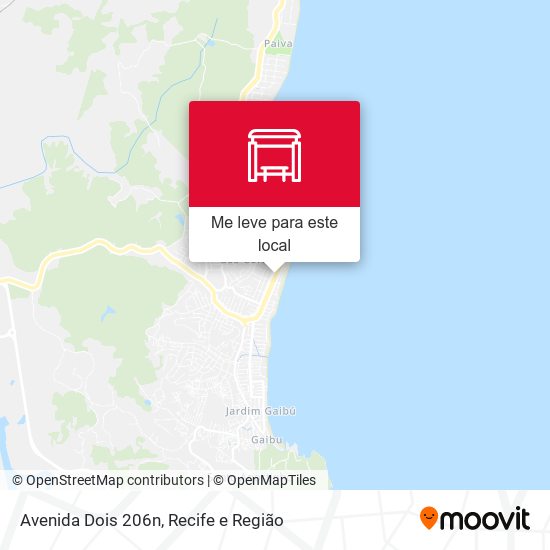 Avenida Dois 206n mapa
