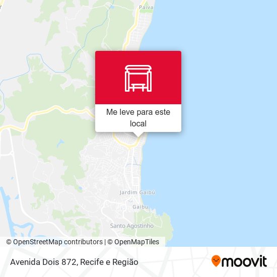 Avenida Dois 872 mapa