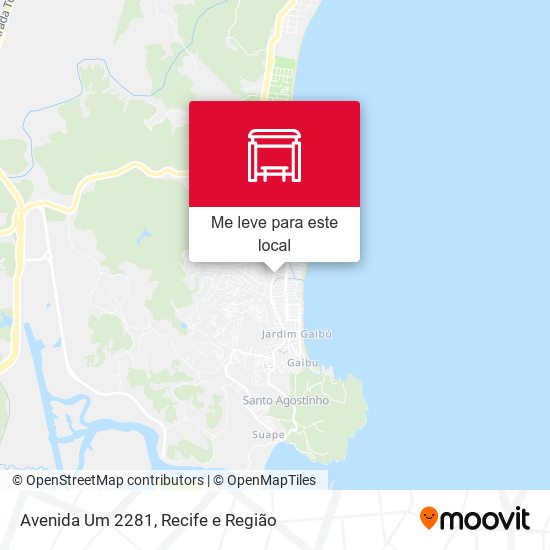 Avenida Um 2281 mapa