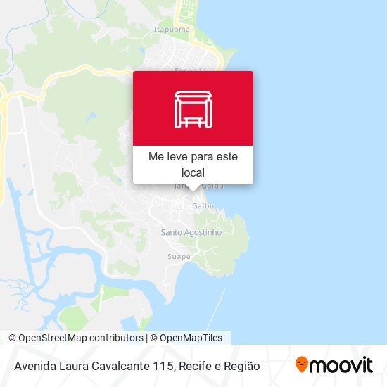 Avenida Laura Cavalcante 115 mapa
