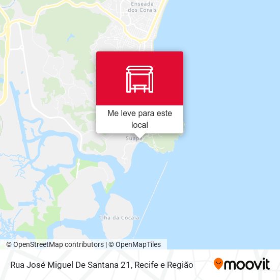 Rua José Miguel De Santana 21 mapa