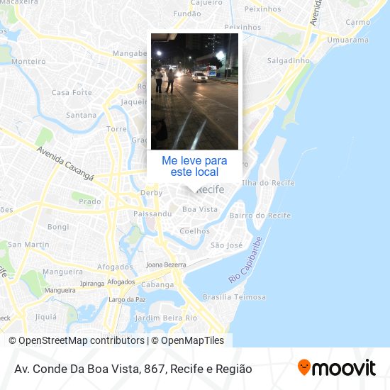 Av. Conde Da Boa Vista, 867 mapa