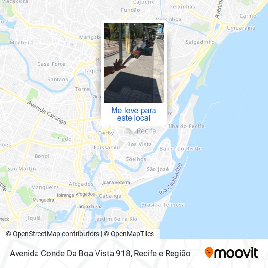 Avenida Conde Da Boa Vista 918 mapa