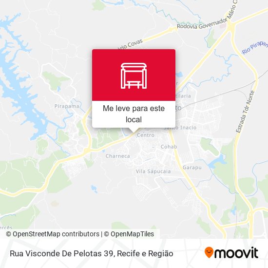 Rua Visconde De Pelotas 39 mapa