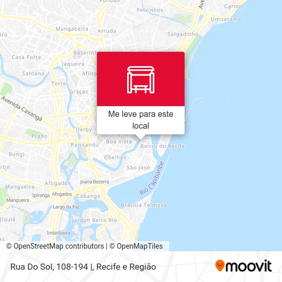 Rua Do Sol, 108-194 | mapa