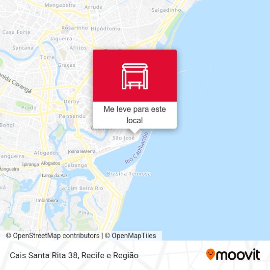 Cais Santa Rita 38 mapa