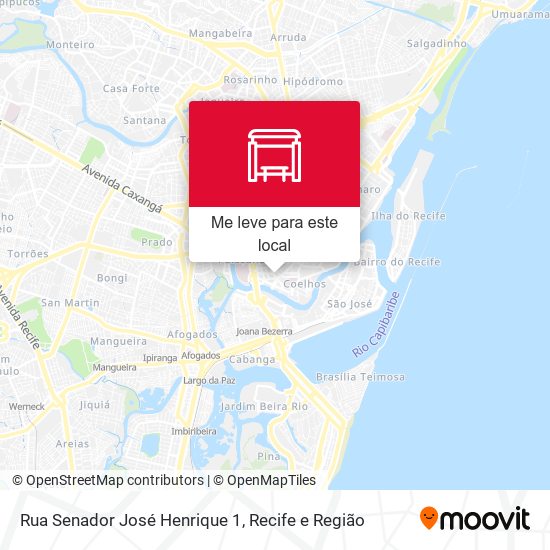 Rua Senador José Henrique 1 mapa