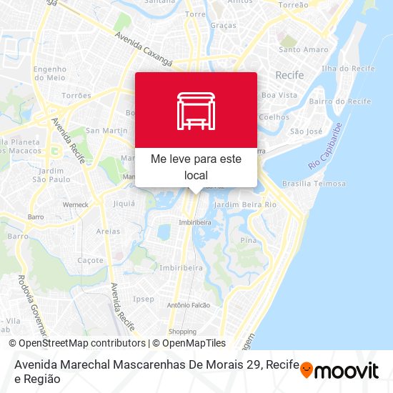 Avenida Marechal Mascarenhas De Morais 29 mapa