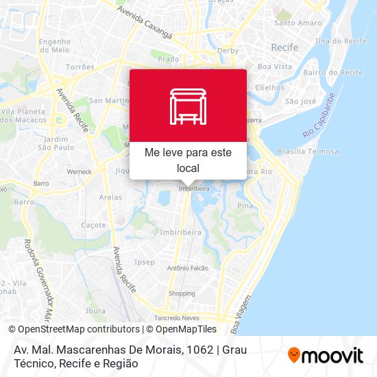 Av. Mal. Mascarenhas De Morais, 1062 | Grau Técnico mapa