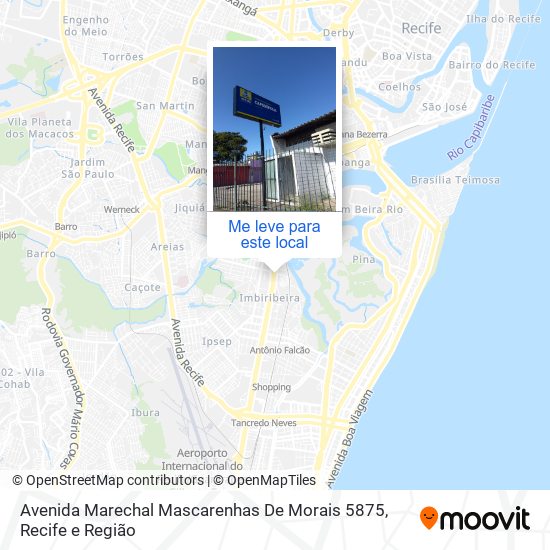 Avenida Marechal Mascarenhas De Morais 5875 mapa