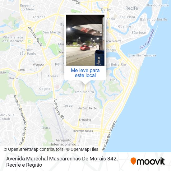 Avenida Marechal Mascarenhas De Morais 842 mapa