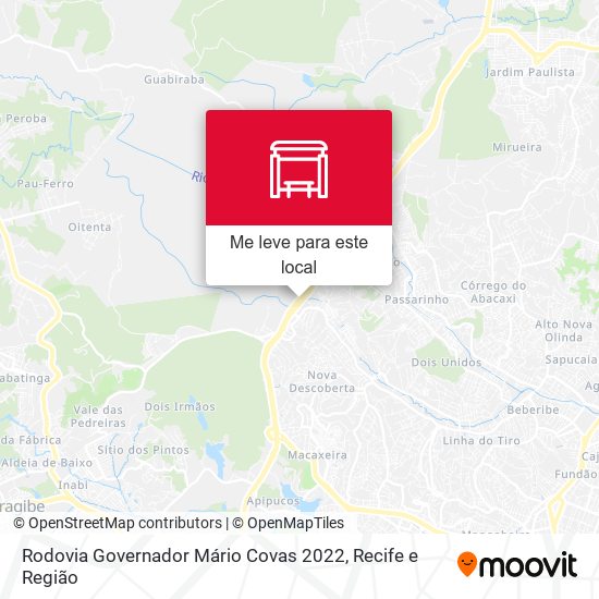 Rodovia Governador Mário Covas 2022 mapa
