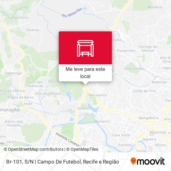Br-101, S/N | Campo De Futebol mapa