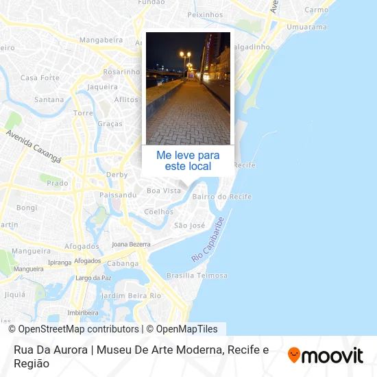 Rua Da Aurora | Museu De Arte Moderna mapa