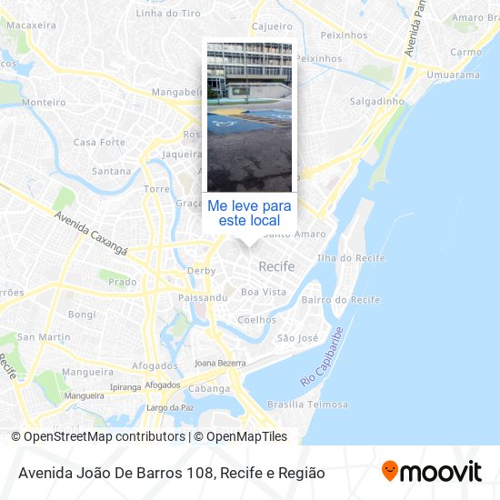 Avenida João De Barros 108 mapa