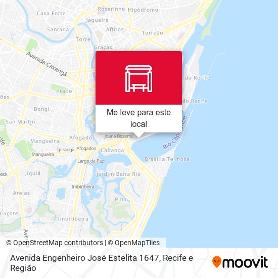 Avenida Engenheiro José Estelita 1647 mapa