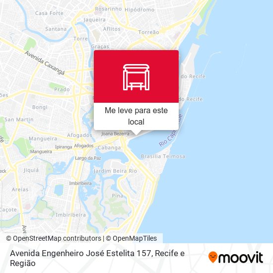 Avenida Engenheiro José Estelita 157 mapa