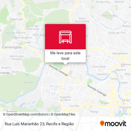 Rua Luís Maranhão 23 mapa