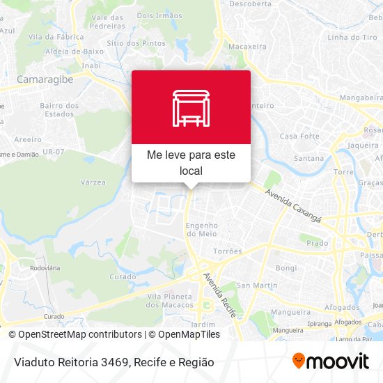 Viaduto Reitoria 3469 mapa