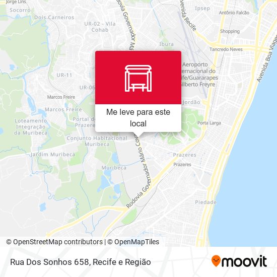Rua Dos Sonhos 658 mapa