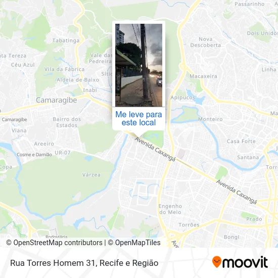 Rua Torres Homem 31 mapa