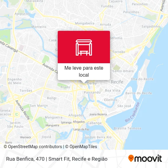 Rua Benfica, 470 | Smart Fit mapa