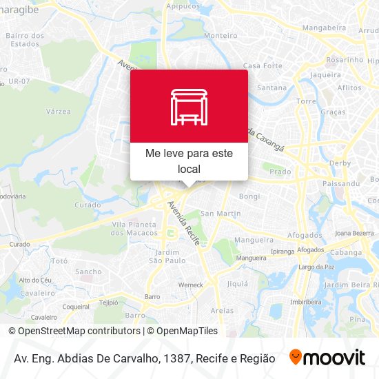 Av. Eng. Abdias De Carvalho, 1387 mapa