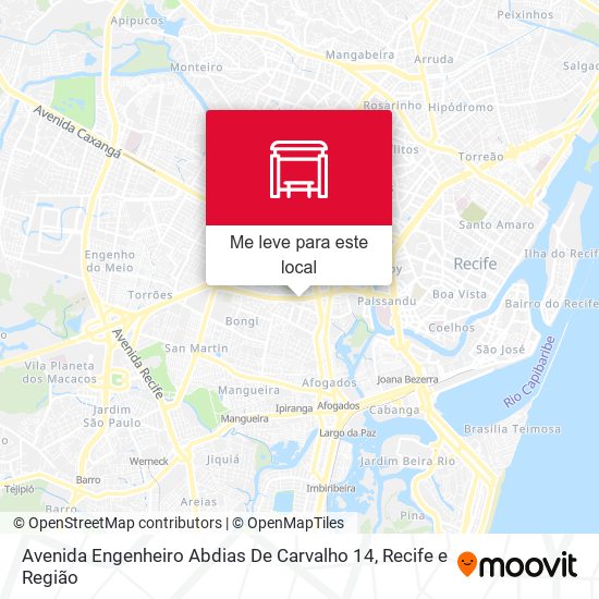 Avenida Engenheiro Abdias De Carvalho 14 mapa