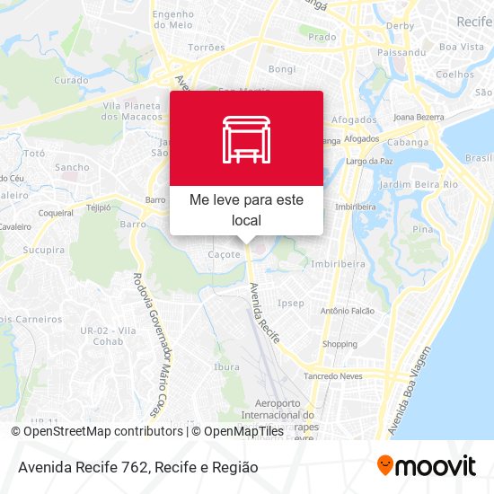 Avenida Recife 762 mapa