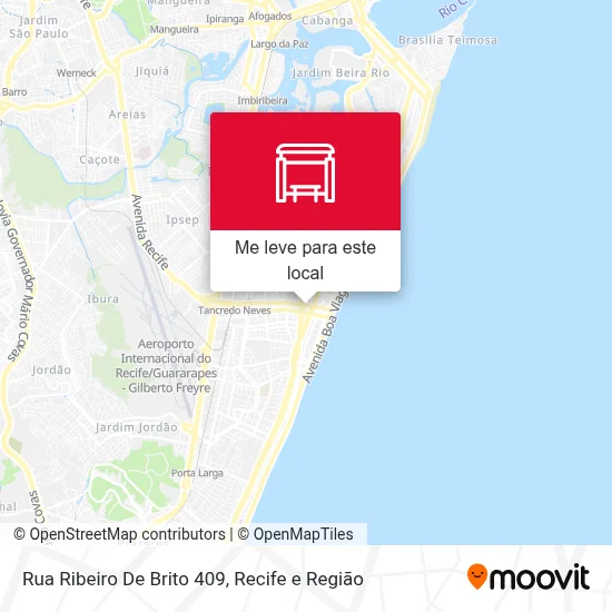 Rua Ribeiro De Brito 409 mapa