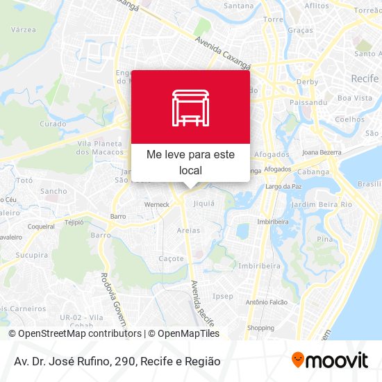 Av. Dr. José Rufino, 290 mapa