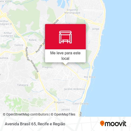 Avenida Brasil 65 mapa