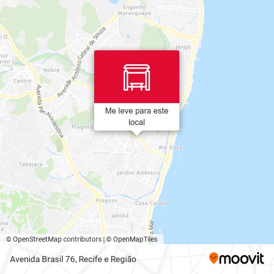 Avenida Brasil 76 mapa