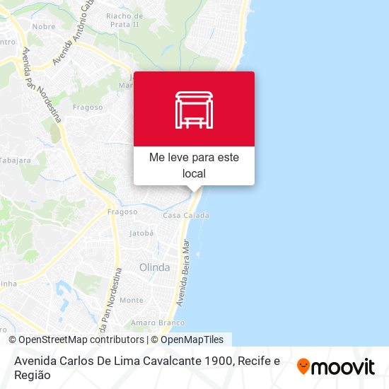 Avenida Carlos De Lima Cavalcante 1900 mapa