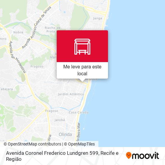 Avenida Coronel Frederico Lundgren 599 mapa