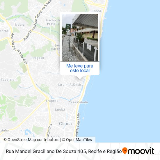 Rua Manoel Graciliano De Souza 405 mapa