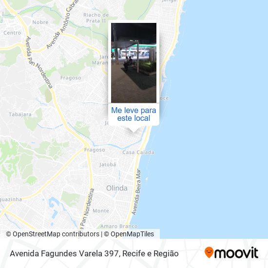 Avenida Fagundes Varela 397 mapa