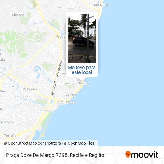 Praça Doze De Março 7395 mapa