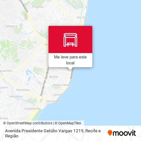 Avenida Presidente Getúlio Vargas 1219 mapa