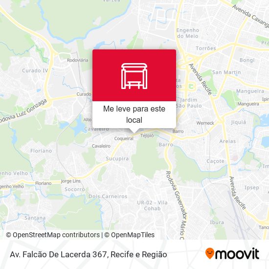 Av. Falcão De Lacerda 367 mapa