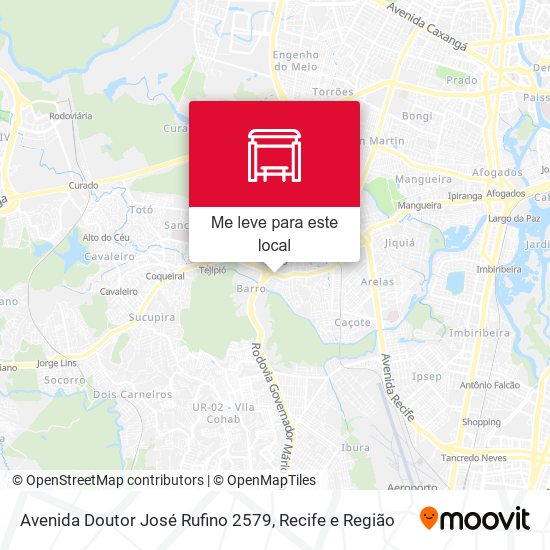 Avenida Doutor José Rufino 2579 mapa