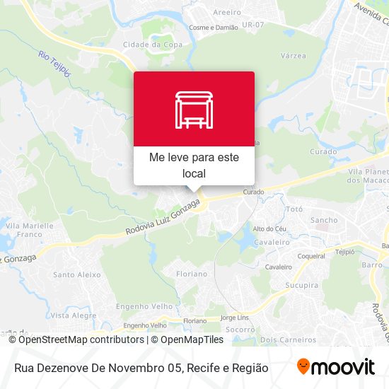 Rua Dezenove De Novembro 05 mapa