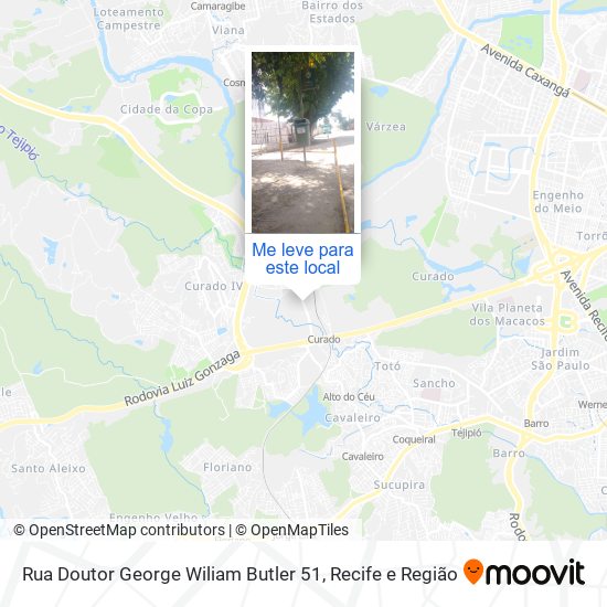 Rua Doutor George Wiliam Butler 51 mapa