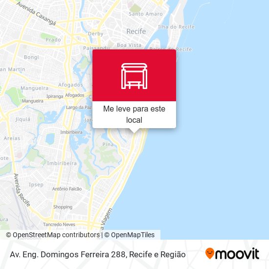 Av. Eng. Domingos Ferreira 288 mapa