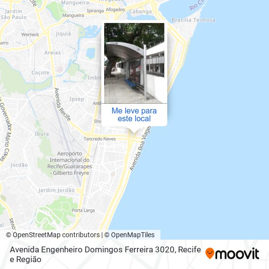 Avenida Engenheiro Domingos Ferreira 3020 mapa