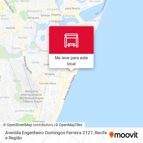 Avenida Engenheiro Domingos Ferreira 3127 mapa