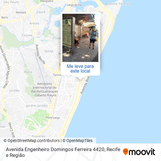 Avenida Engenheiro Domingos Ferreira 4420 mapa